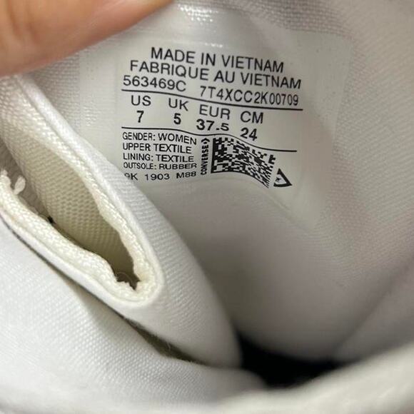 White converse platform boots platform boots - Picture 7 of 7